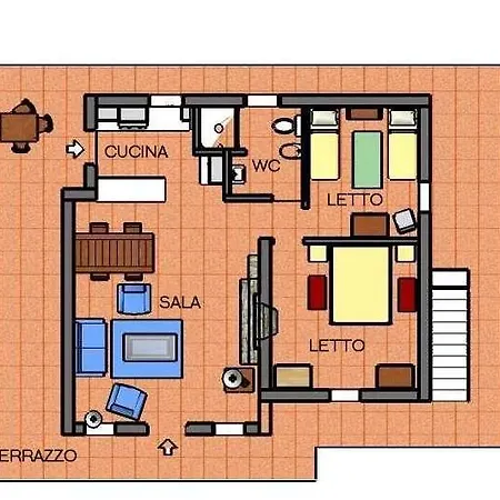 Lägenhet - Refugium La Forca - Ferienwohnung Alessandro Am Gardasee Mieten